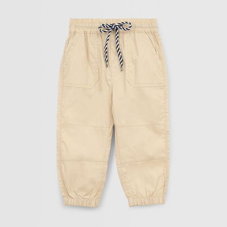 Pantalon Para Bebe Niño Baby Circus Paper Touch Beige Talla 24M