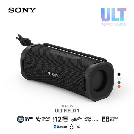 Sony Parlante Bluetooth SRS-ULT10 Portátil ULT FIELD 1