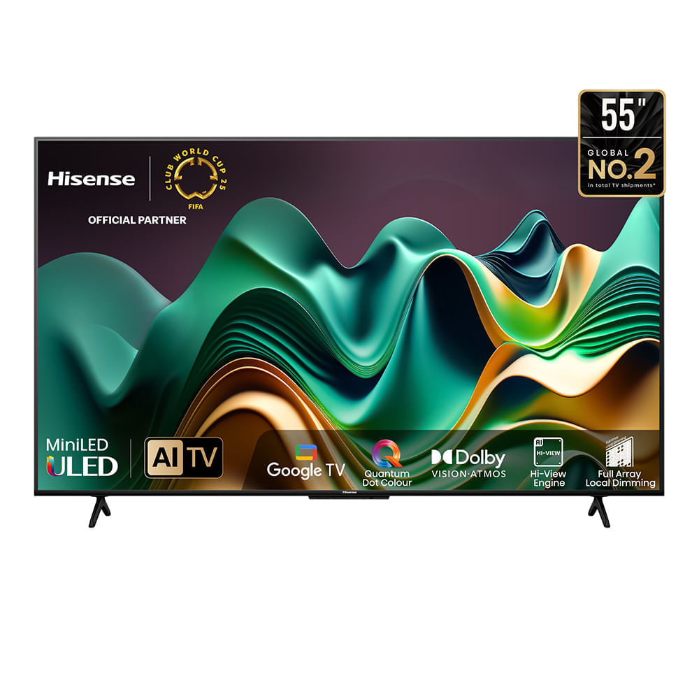 Televisor Hisense 55"" 55U6N ULED MINI-LED 4K UHD Google Tv