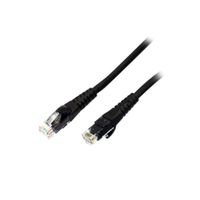 CABLE DE RED UTP DIXON CAT.6 1M 4PX24 LSZH NEGRO P/N: URT46F4U#01M4B0