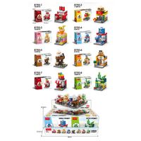 Fast Food Street Armable 105 piezas HUANGER