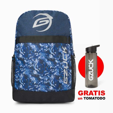 Mochila P/Laptop Gzuck Hombre Zarkin Celeste P04