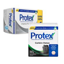 pack-jabon-en-barra-protex-carbon-detox-3x110g-jabon-en-barra-protex-limpieza-profunda-6x110g