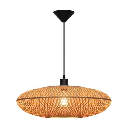 Lámpara Colgante Orange Tenerife 1 Luz E27 Bambú