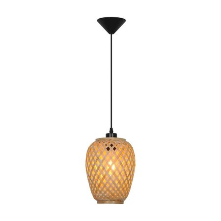 Lámpara Colgante Orange Cala 1 Luz E27 Bambú