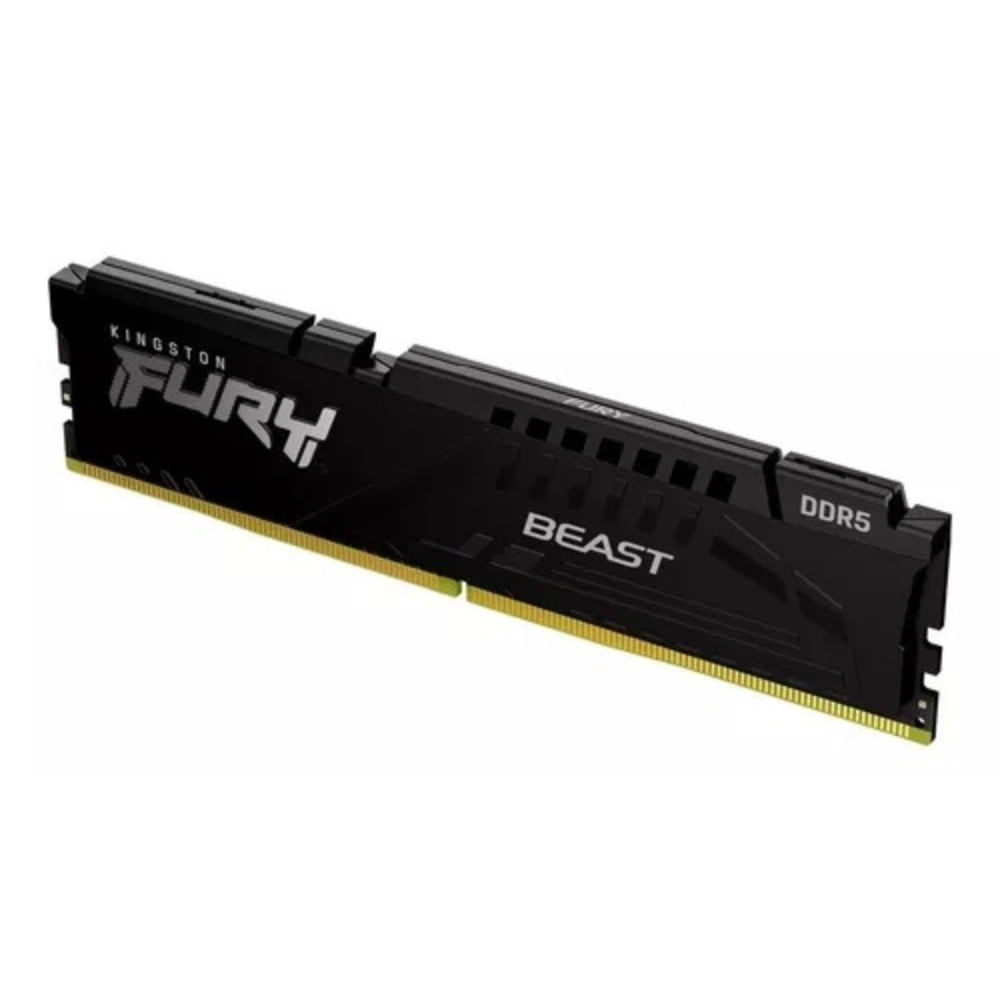 Memoria Ram Kingston Fury Beast 16gb Ddr5 5200mhz Cl40 1.25v
