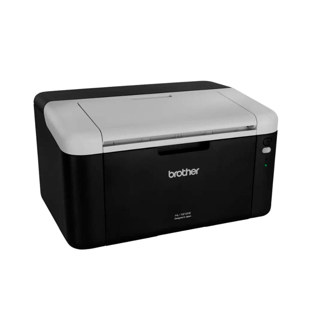 IMPRESORA BROTHER LASER MONOCROMATICA (B/N) 21PPM WIFI CONSUME TONER DR1060, TN1060 P/N: HL-1212W