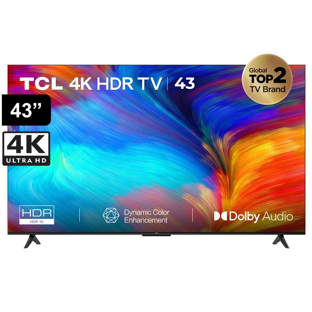 Televisor TCL 43” HDR 4k Led Smart Tv 43p635 Google Tv