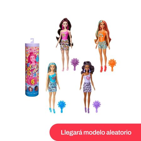 Muñeca Barbie Color Reveal Colores Del Arcoíris