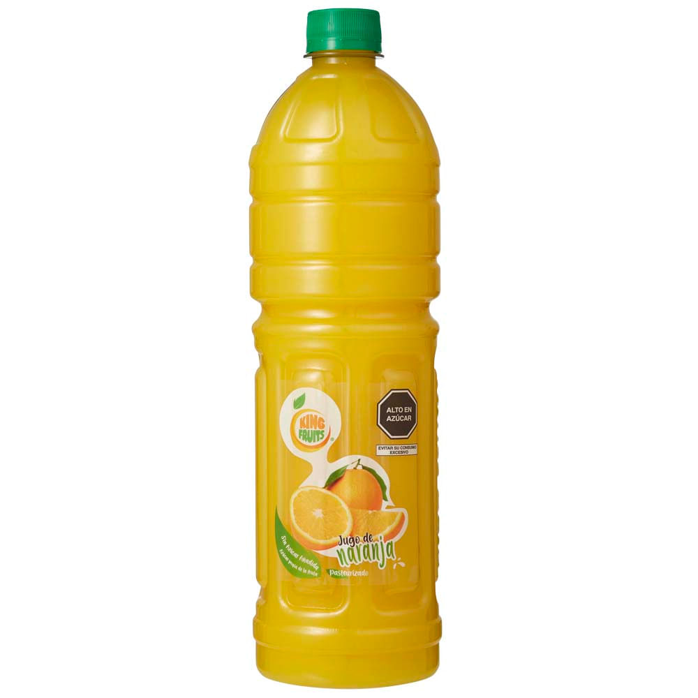Jugo Naranja KING FRUITS Botella 1L