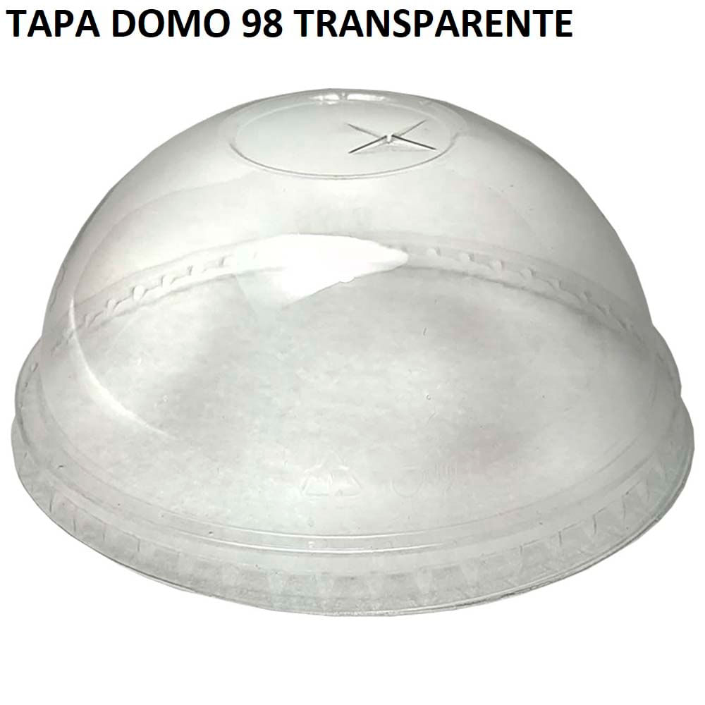 Tapa HAWAI 98 Domo Pet Transparente 50un 45x100x45mm