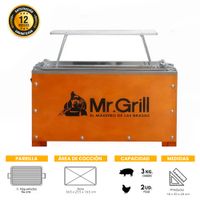 Caja China MR. GRILL Mini + Parrilla