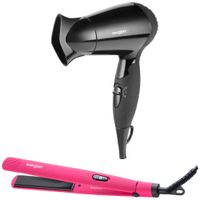 Combo SIEGEN Secadora de Cabello SG-3005 + Alisadora de Cabello SG-3510