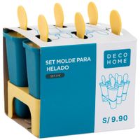 Set Molde para Helado DECO HOME Surtidos OI 2025 (Modelos Aleatorios)