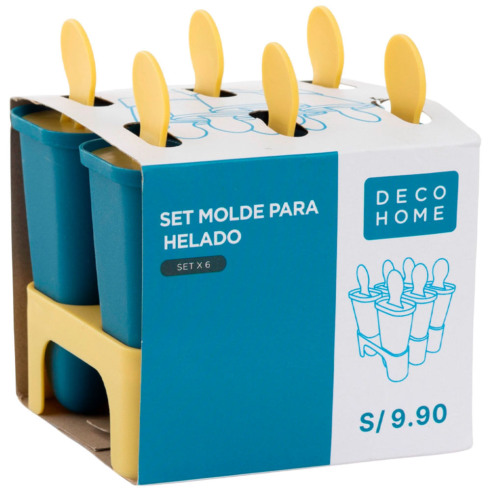 Set Molde para Helado DECO HOME Surtidos OI 2025