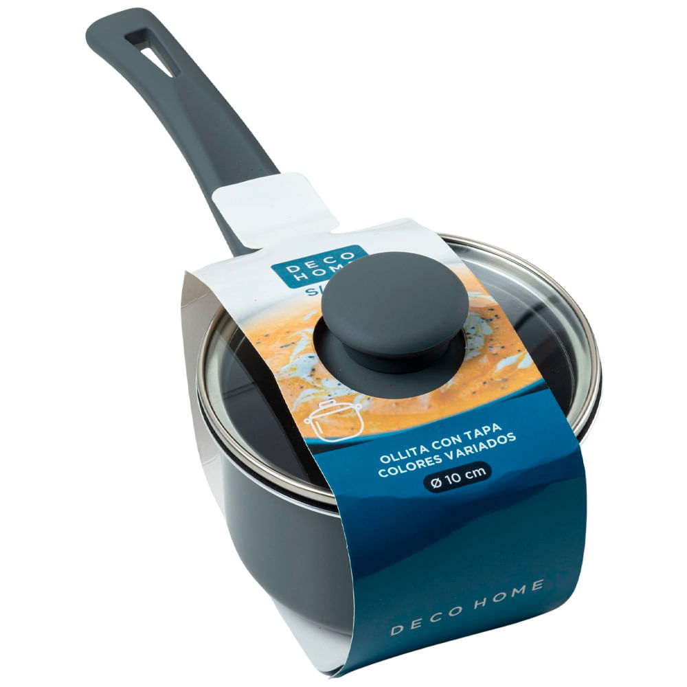 Ollita DECO HOME C/Tapa Colores Variad Oi 2025