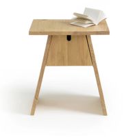 Velador Mesita de Noche Multiusos Vilma color Rovere 1 puerta TU MESITA