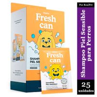 Shampoo para Perros Fresh Can Piel Sensible 25 unid 750 ml