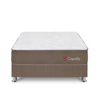 Cama Box Tarima FORLI Capella SS 2 Plazas + 2 Almohadas + Protector