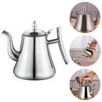Cafetera Tetera 1.5L Con Filtro de Acero Inoxidable