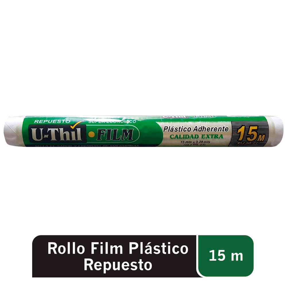 Papel film U-THIL Plástico 15m x 30cm