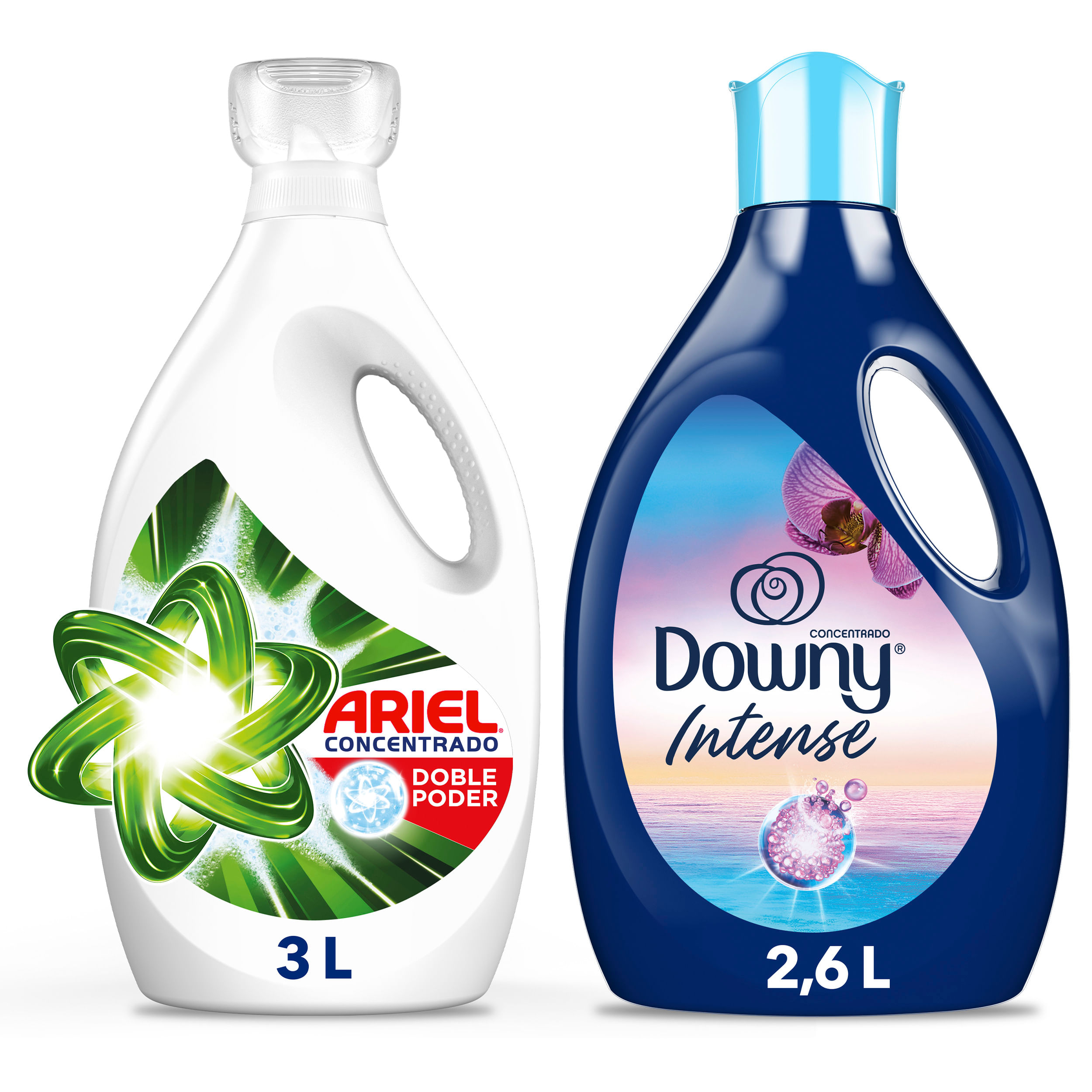 Pack Detergente líquido ARIEL Concentrado Galonera 3000Ml + 