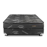Cama Americana Pocket Black King