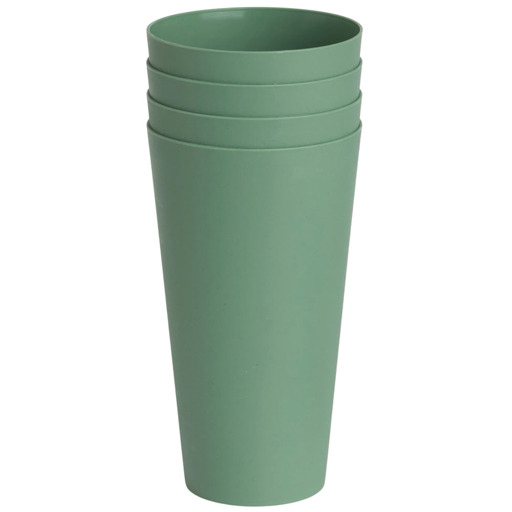 Set de Vasos Plásticos DECO HOME Oi 2025 4pzas