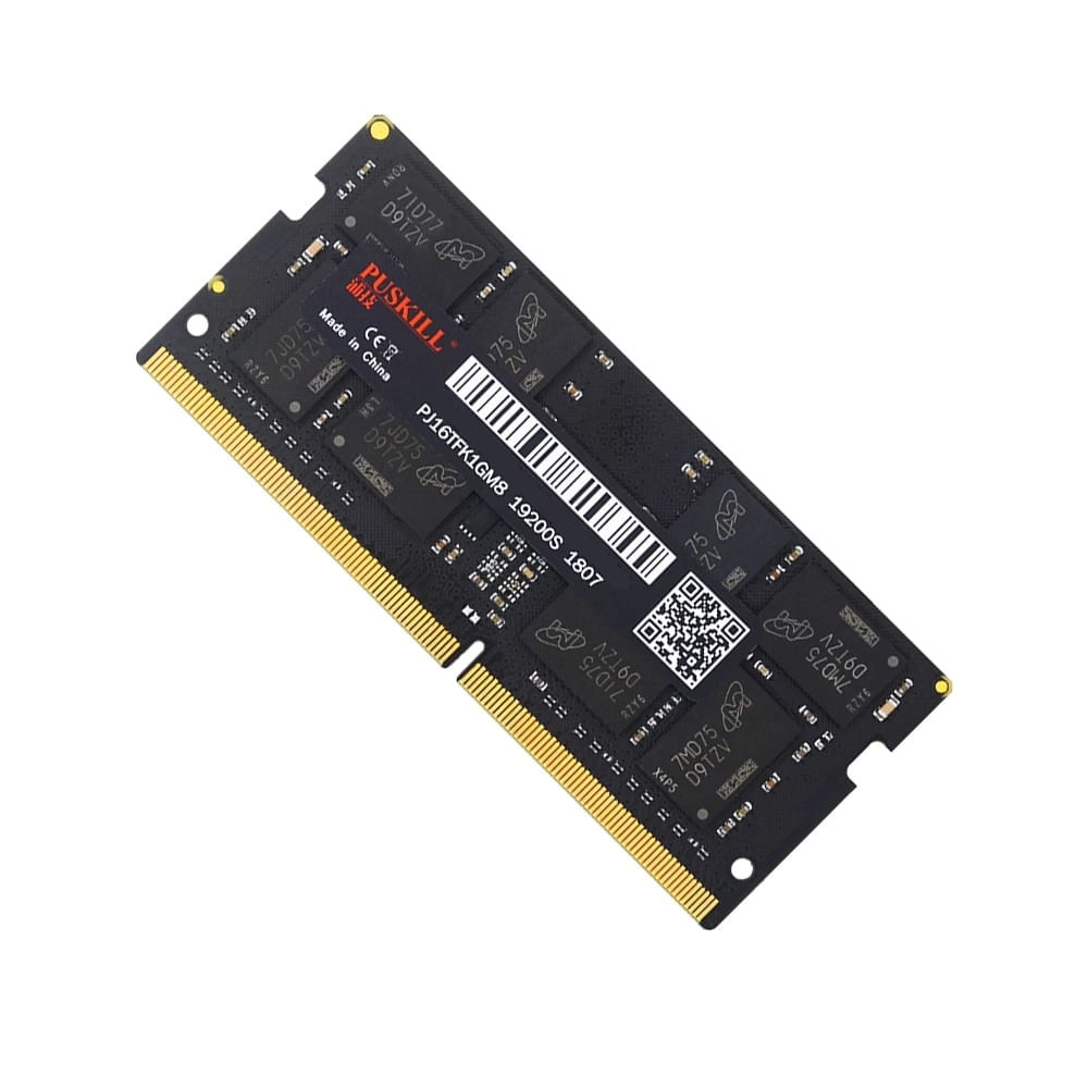 Memoria RAM DDR4 Laptop 4GB 2666MHz 1.2VV 260 pines Secuencia  Negro