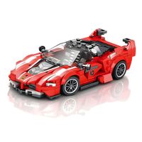 Bloques de construcción Auto de carrera modelo FXX-K 392 pzs