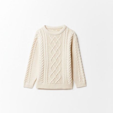 Chompa Ochos Sfera Niño Blanco Nata 11