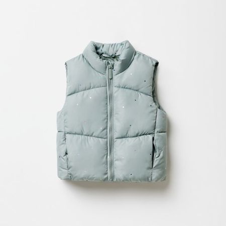 Chaleco Acolchado Básico Sfera Niña Verde 13