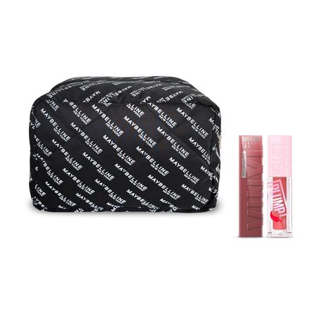 Pack Maybelline Vinyl Ink Tono Witty + Lifter Gloss Plump Peach Fever + Neceser