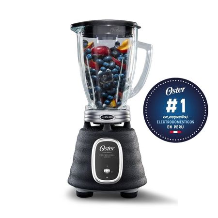 Licuadora Oster® 1.5L con interruptor de palanca Negra