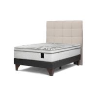Dormitorio Art 4 2 Plazas Respaldo Issey Niebla