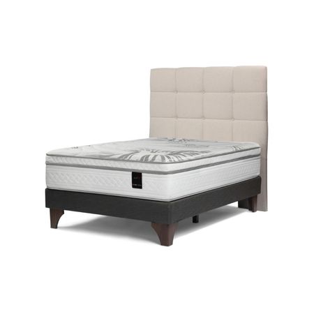 Dormitorio Art 4 2 Plazas Respaldo Issey Niebla