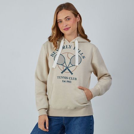 Polera Mujer Hoodie Tf Amc AVELLANA S