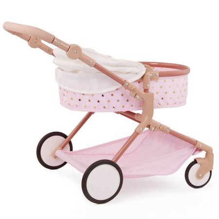 Coche Mellicero Lullababy Para Muñecos Full Rosa