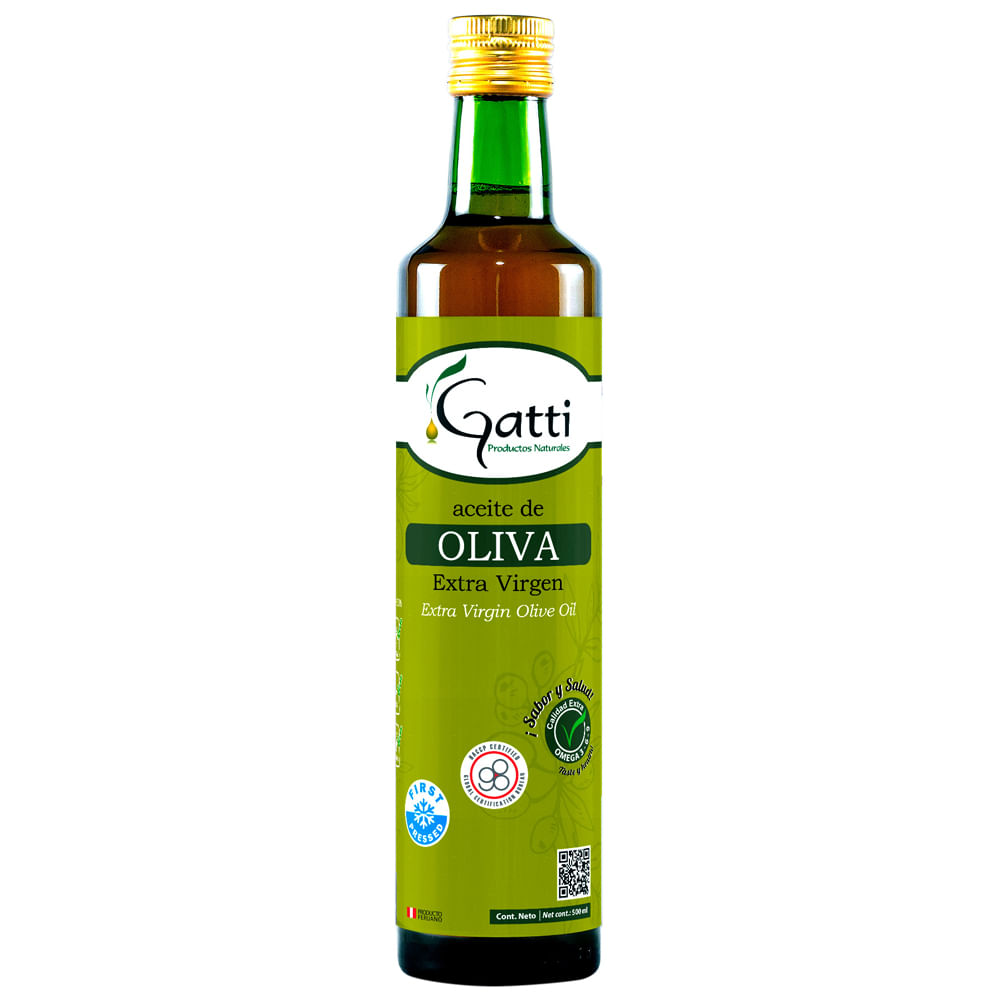 Aceite de Oliva GATTI Extra Virgen Botella 500ml