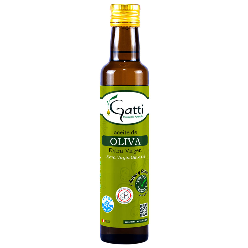 Aceite de Oliva GATTI Extra Virgen Botella 250ml