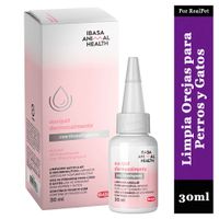 Limpia Orejas Ouvipet Dermocalmante Ibasa Perros Gatos 30ml
