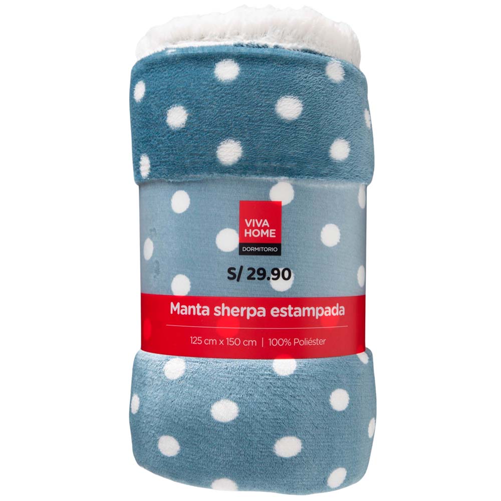 Manta Sherpa VIVA HOME Print Pdq (Modelos Aleatorios)