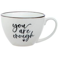 Taza DECO HOME Con Frase Natural