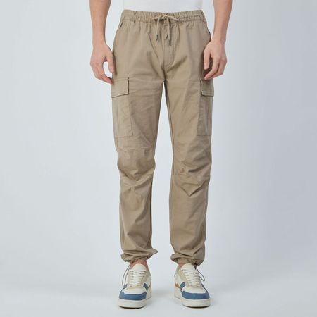 Pantalón Hombre Twill  Hypnotic  BEIGE S