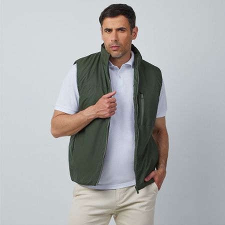 Chaleco Hombre Bolsillo Madison VERDE XL
