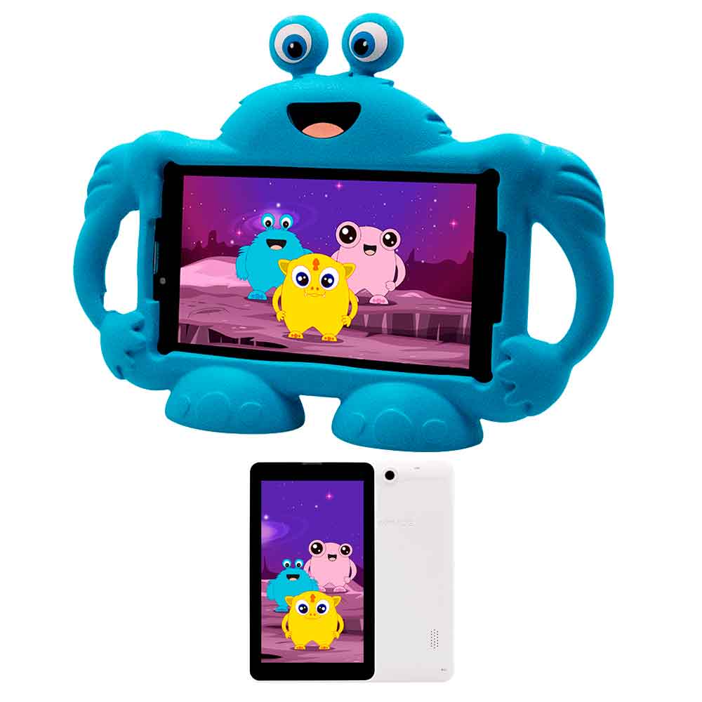 Tablet para Niños Advance 7 pulg. Android 11 Go 32GB 2GB Ram Dual SIM 2800mah AZUL Intro TR7996