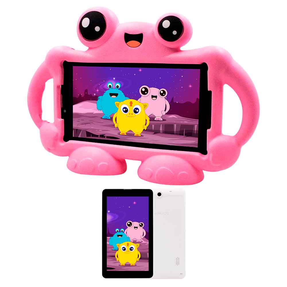 Tablet para Niños Advance 7 pulg. Android 11 Go 32GB 2GB Ram Dual SIM 2800mah ROSADO Intro TR7996