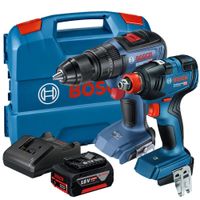 Taladro Percutor 1/2"" 18V + Llave de Impacto 1/2""-1/4"" + Bat 5.0Ah Bosch 0615.A00.1VH-000