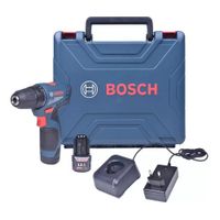 Taladro Atornillador 3/8"" 12V 30Nm 2 Bat 2.0 Ah Bosch GSR 120 LI