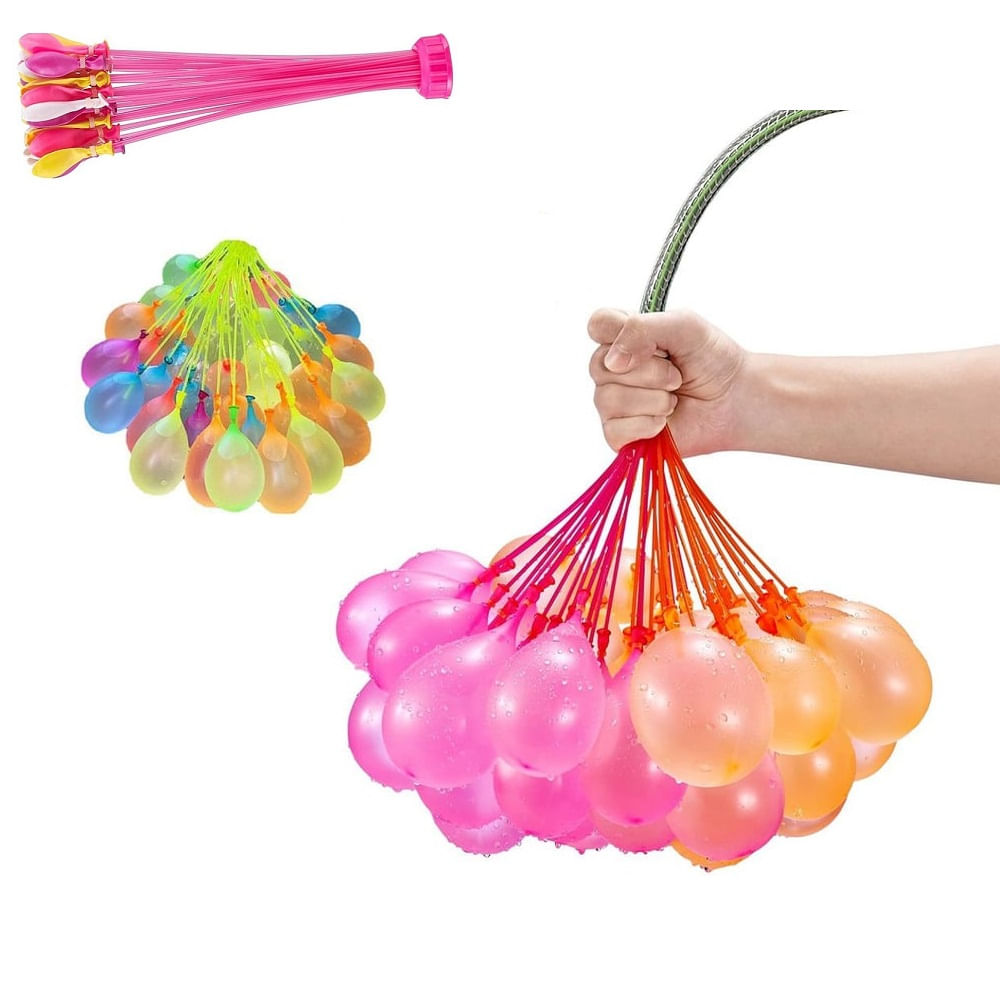 Ramillete de Globos de Agua Magicas Set de 37 pcs